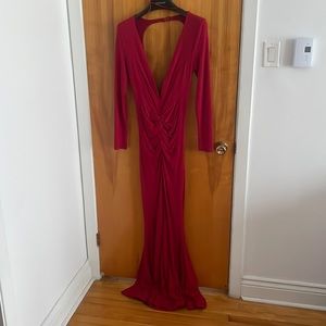 Red 1851 dress